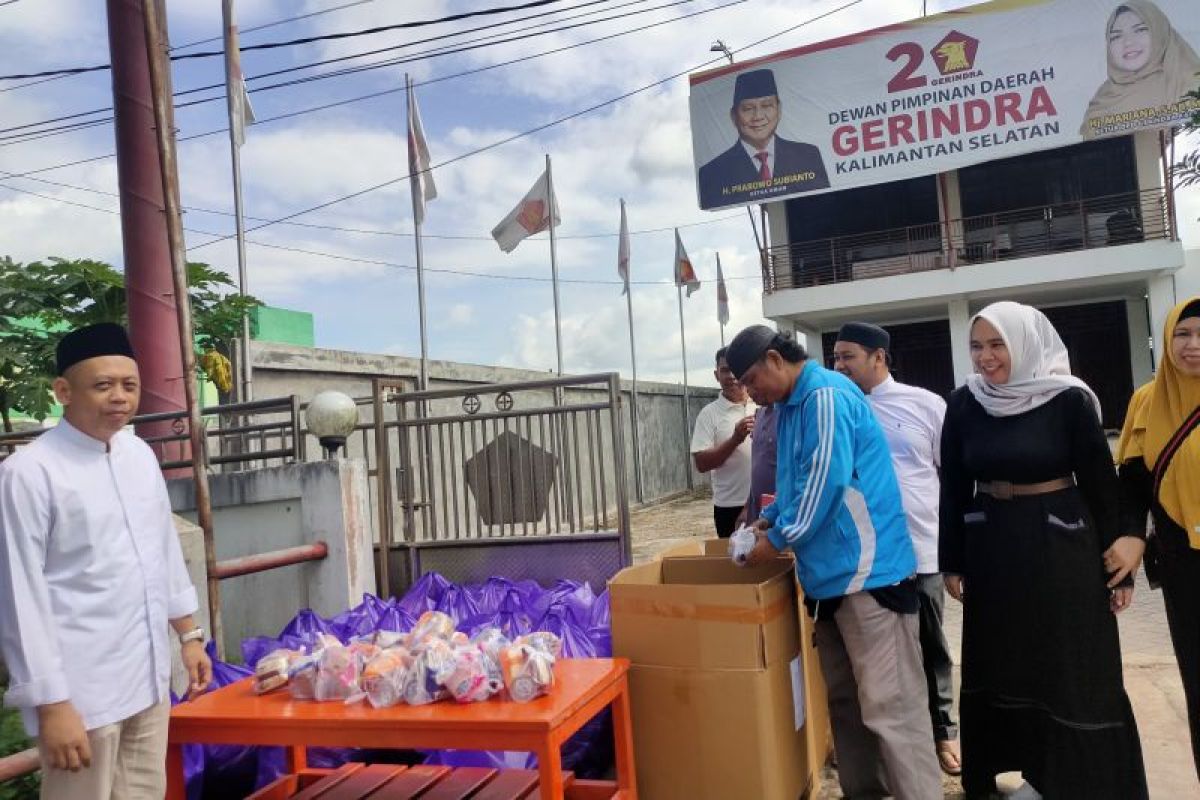 Gerindra Kalsel gelar Posko Haul Guru Sekumpul Martapura