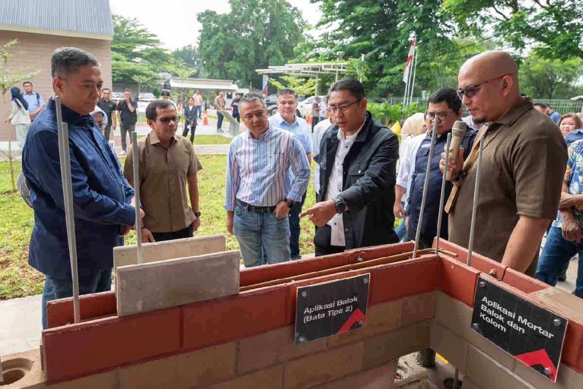 SIG komitmen dukung target 3 juta rumah lewat inovasi bata interlock