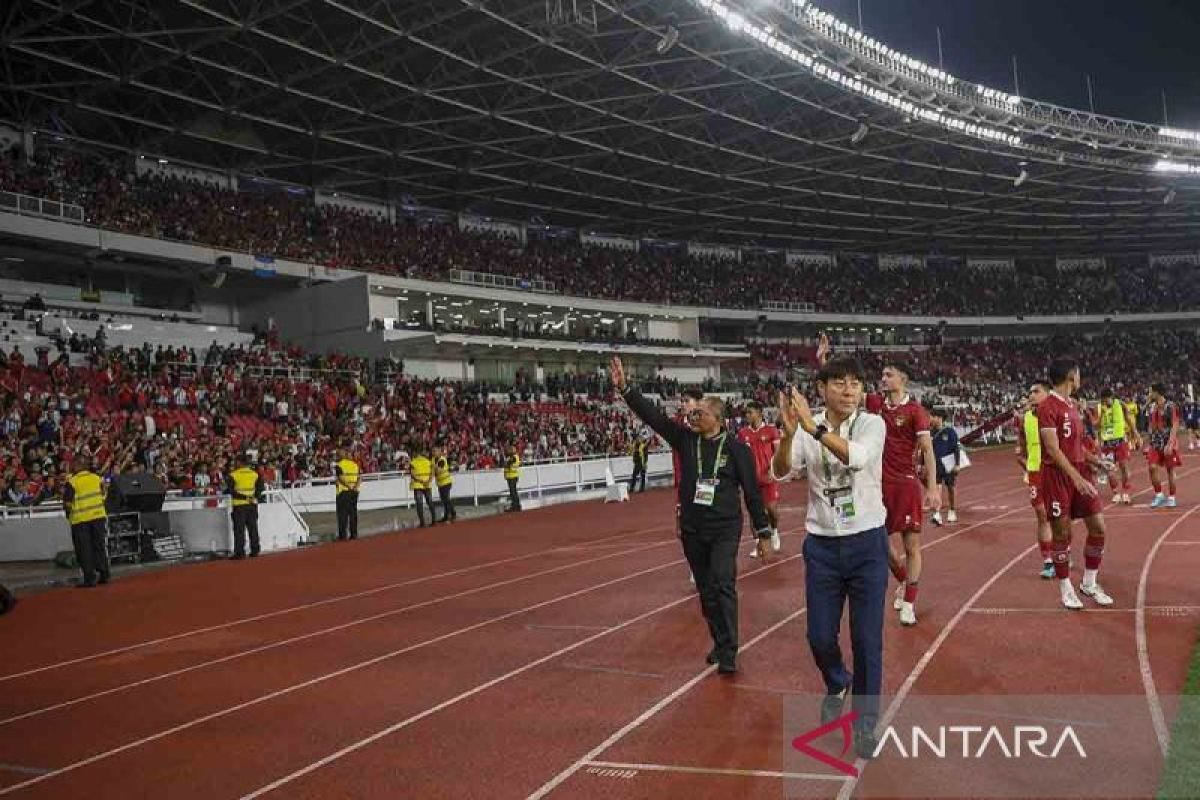 Para pemain timnas apresiasi Shin Tae-yong