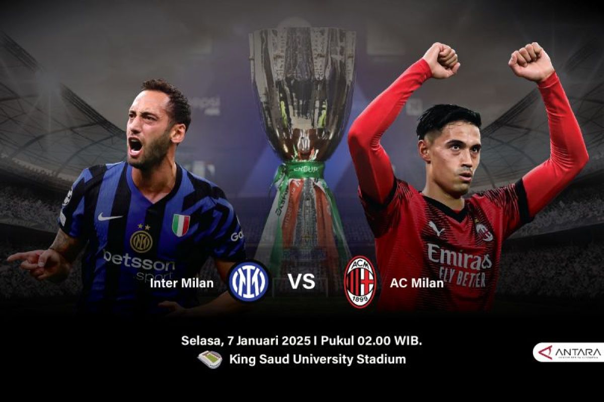 Prediksi Inter Milan vs AC Milan final Piala Super Italia