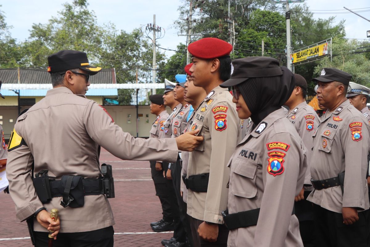 60 polisi Trenggalek sukses jalani program diet khusus