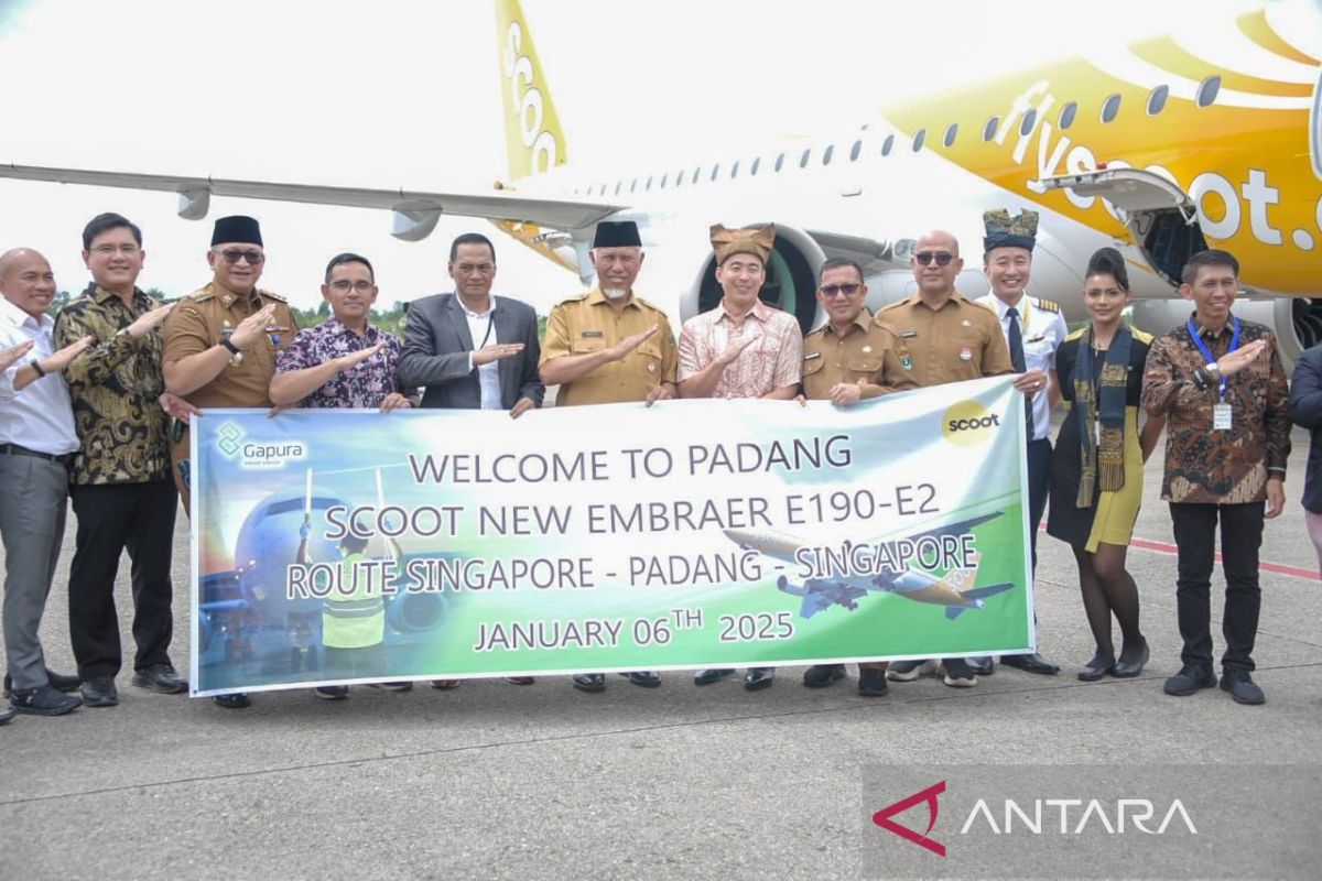 Gubernur: Penerbangan Padang-Singapura tidak hanya dukung pariwisata