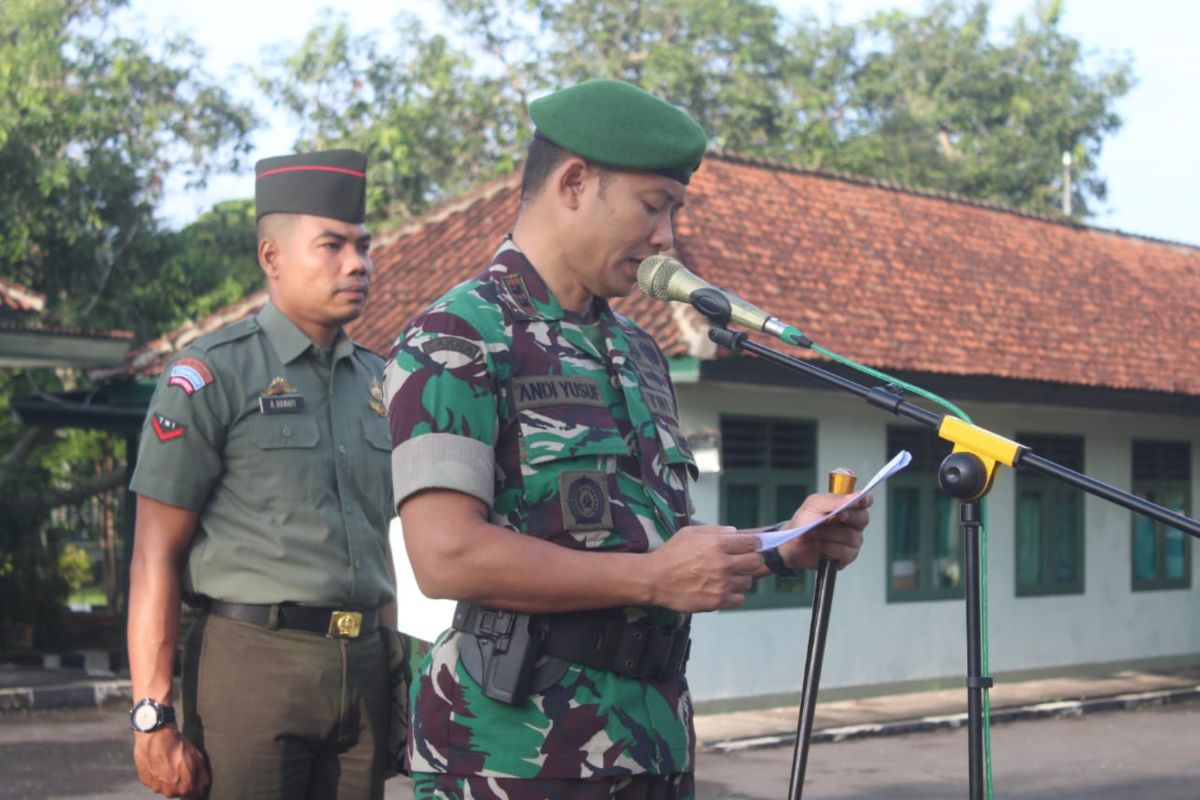 Dandim ingatkan prajurit TNI netral di Pilkades 2025 Lombok Tengah