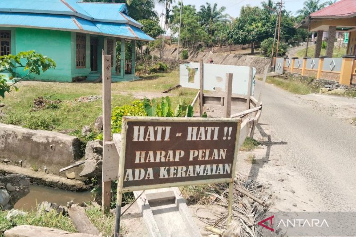 PUPR Mukomuko siapkan perbaikan gorong-gorong jebol akibat banjir