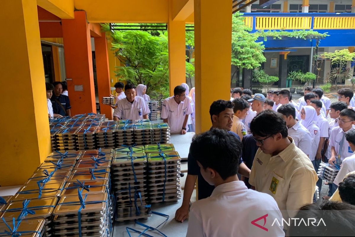 Program MBG mulai diterapkan di sejumlah sekolah di Sidoarjo