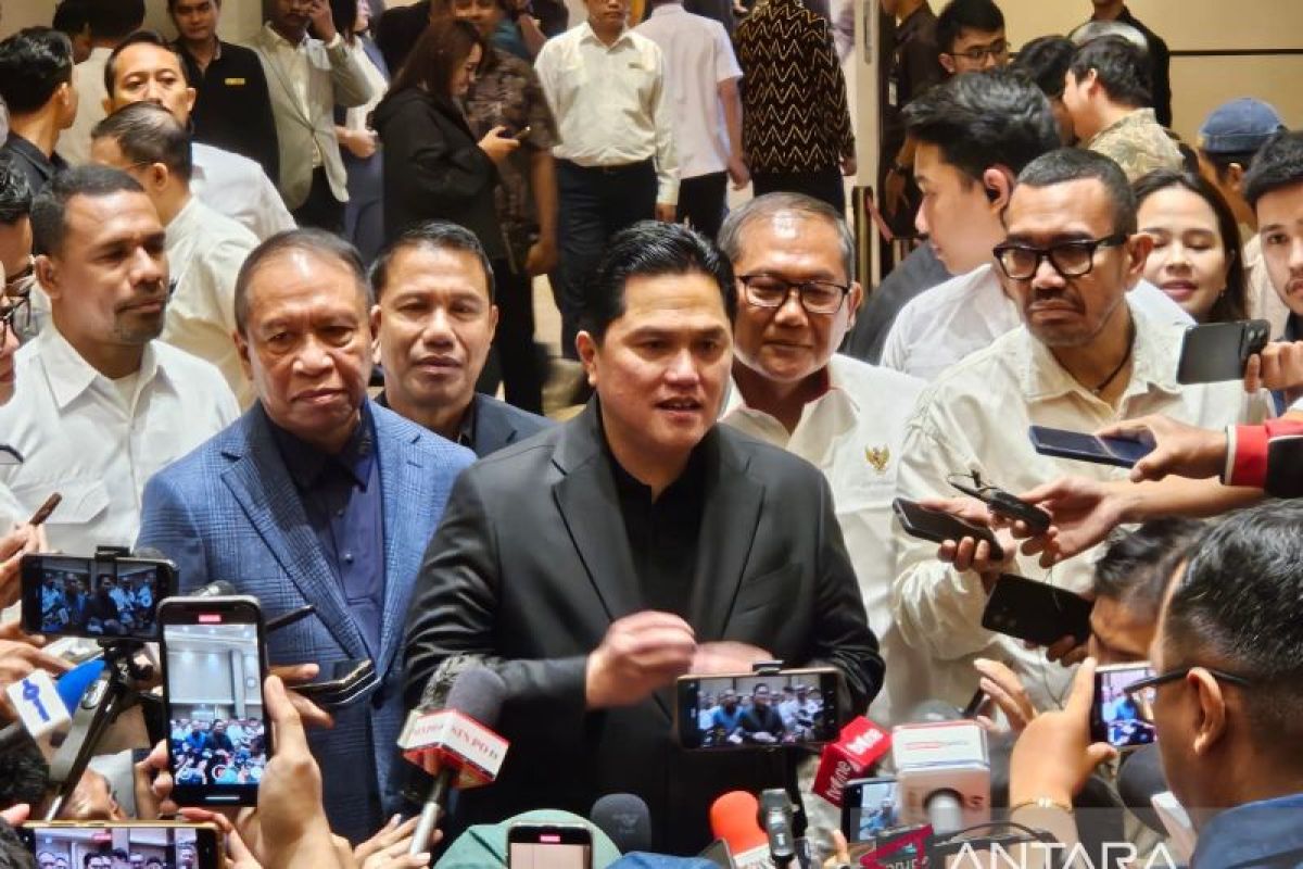 Erick Thohir yakin pelatih baru akan dongkrak performa timnas