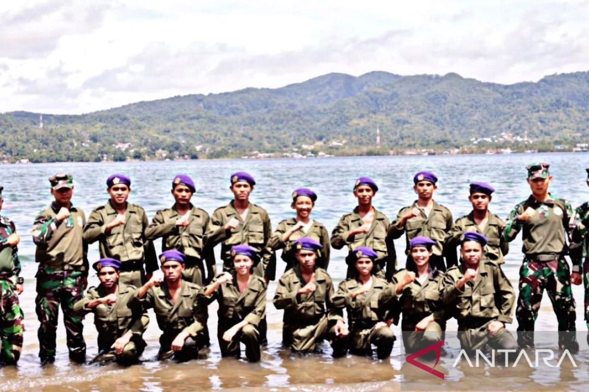 Lantamal IX beri pendidikan latihan  dasar bagi calon menwa di Ambon