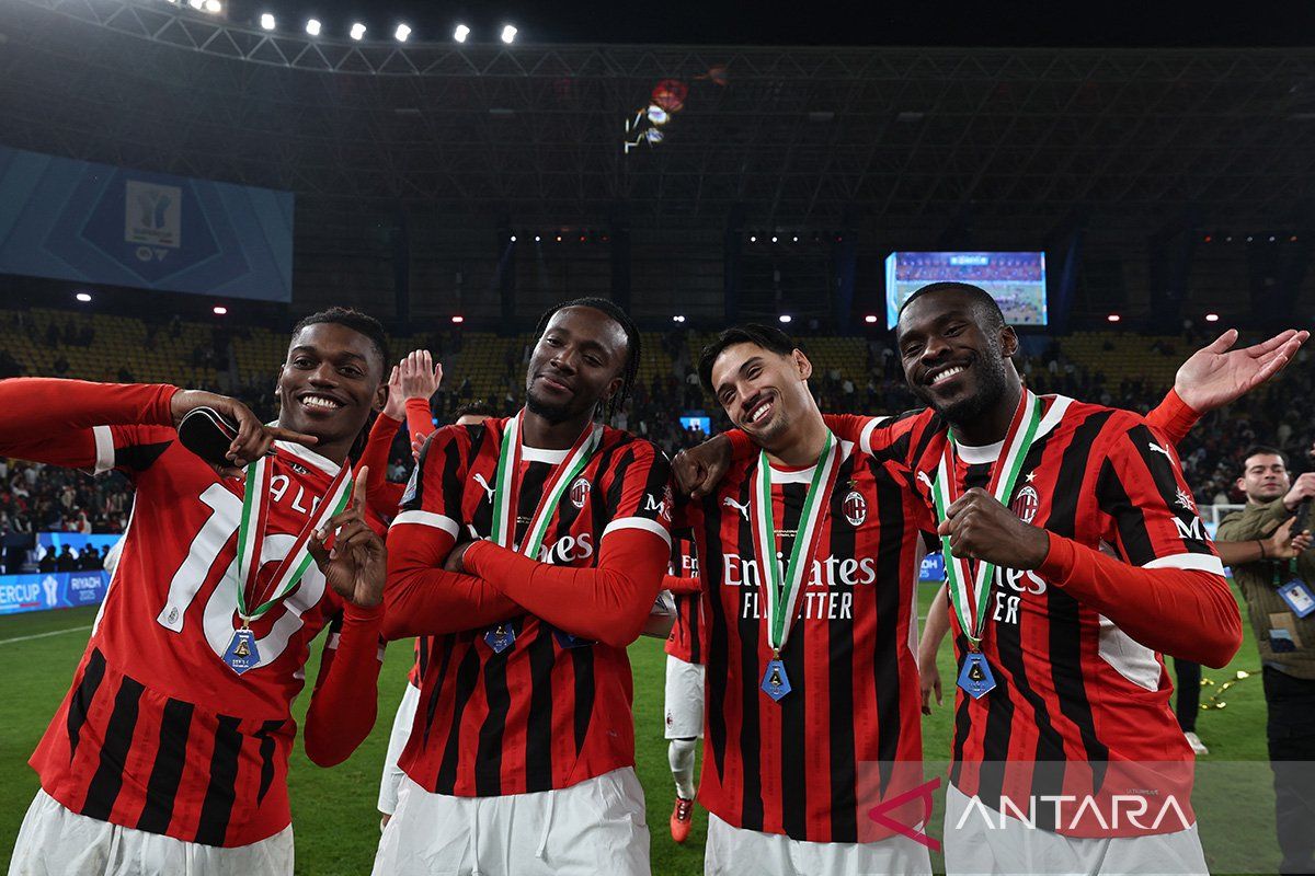 Jadwal tunda: AC Milan bertamu ke Como, Atalanta bersua Juventus