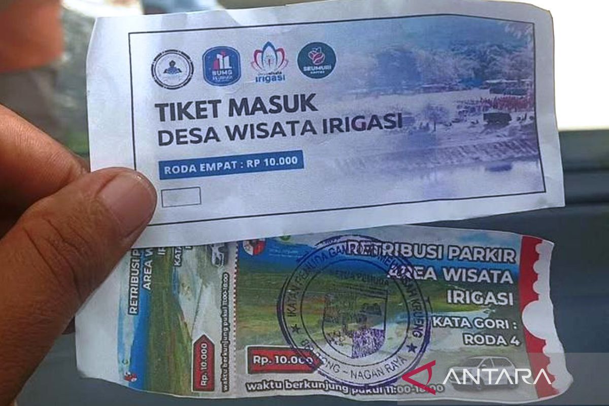 Pemkab Nagan Raya: Karcis masuk ke wisata irigasi termasuk pungli