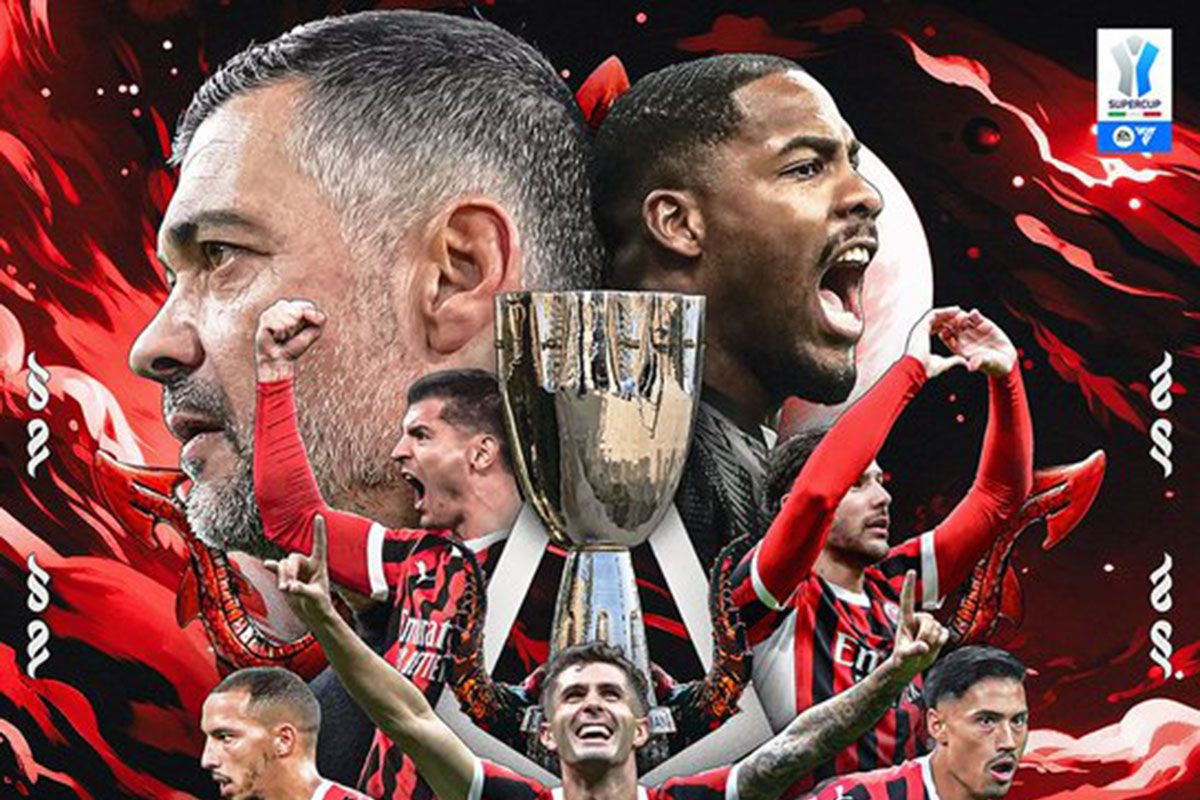 AC Milan juara Piala Super Italia 2024