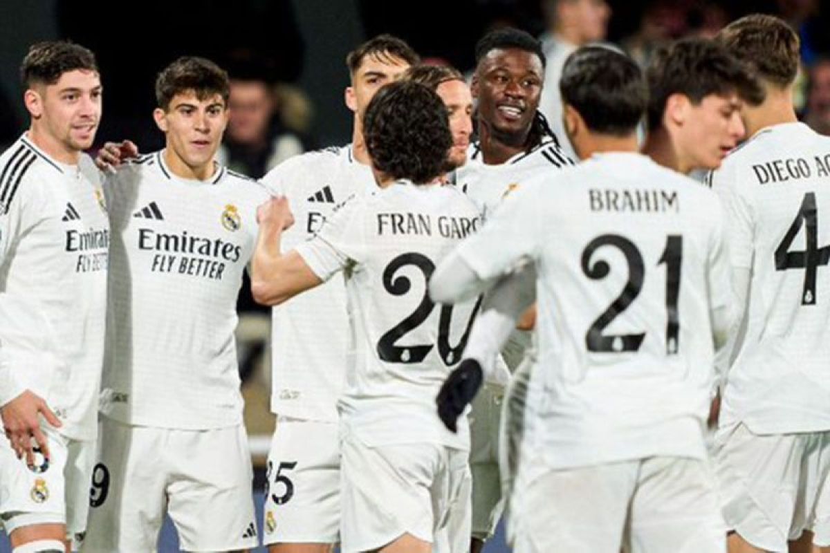 Real Madrid pesta gol saat gilas Deportivo Minera 5-0