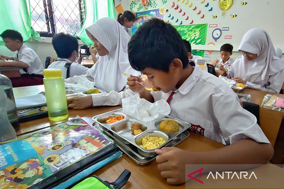 Penyaluran program Makanan Bergizi Gratis triwulan I bertambah 3 juta