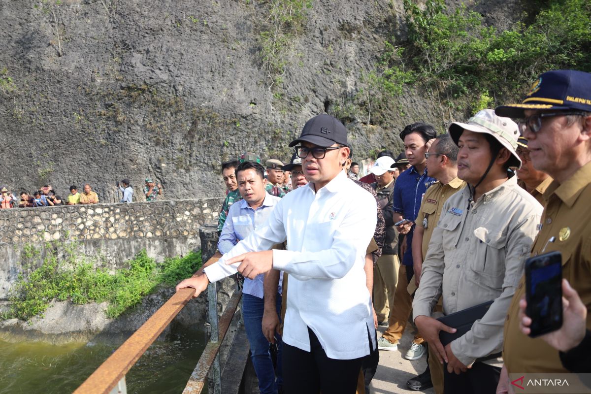 Wamendagri dorong perbaikan Waduk Klampis untuk swasembada pangan