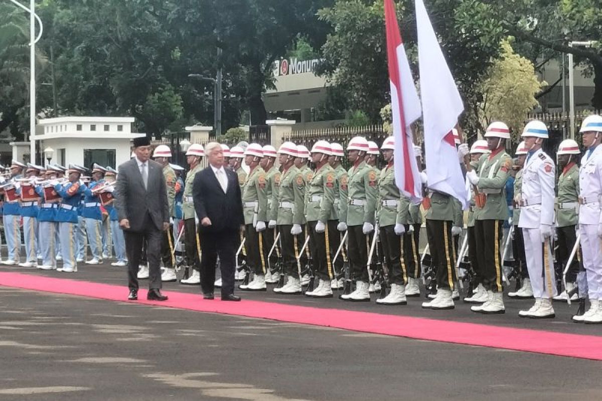 Menhan RI sambut kunjungan kenegaraan Menteri Pertahanan Jepang