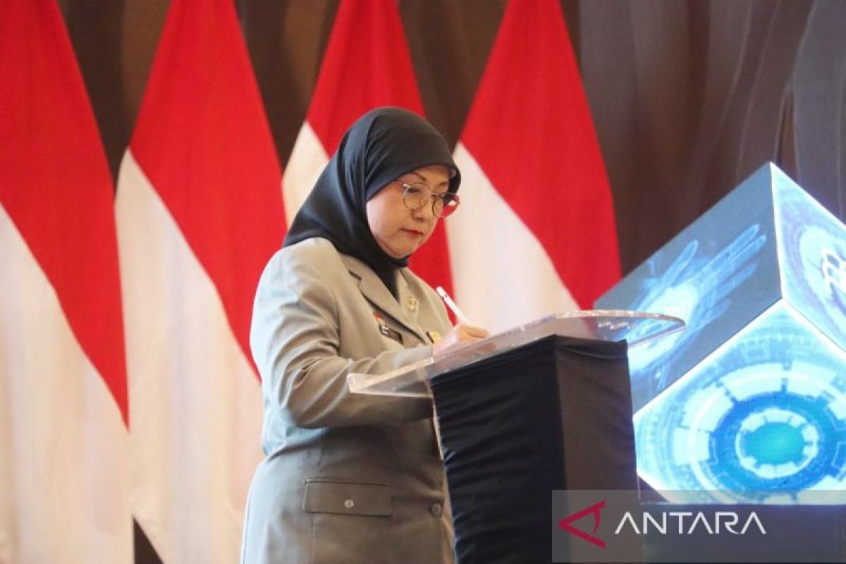 Kemenkum Kalsel hadiri pencanangan pembangunan ZI dan peluncuran transformasi digital Kemenkum RI