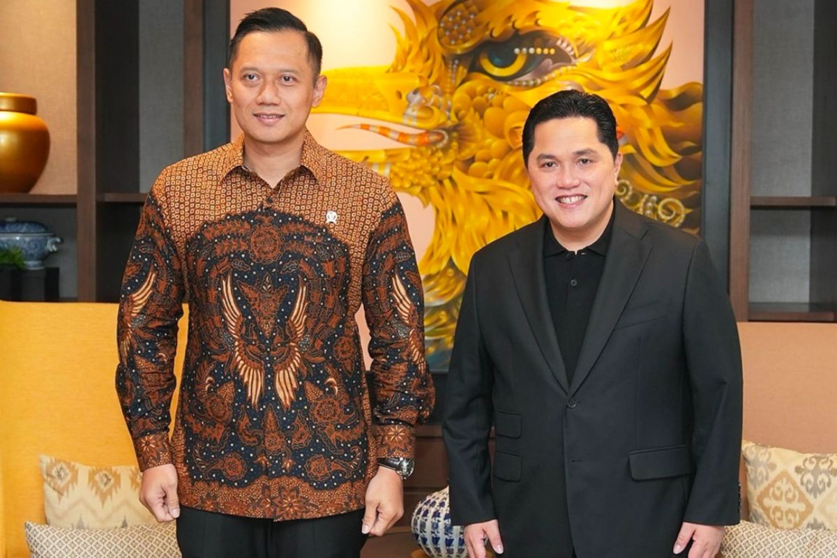 Erick Thohir dan AHY bahas ekosistem transportasi