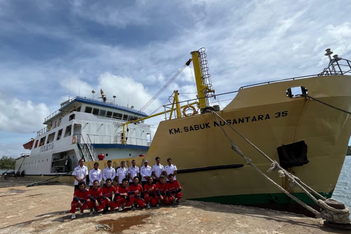 Kapal perintis KM Sabuk Nusantara 35 layani rute pelayaran di Halmahera