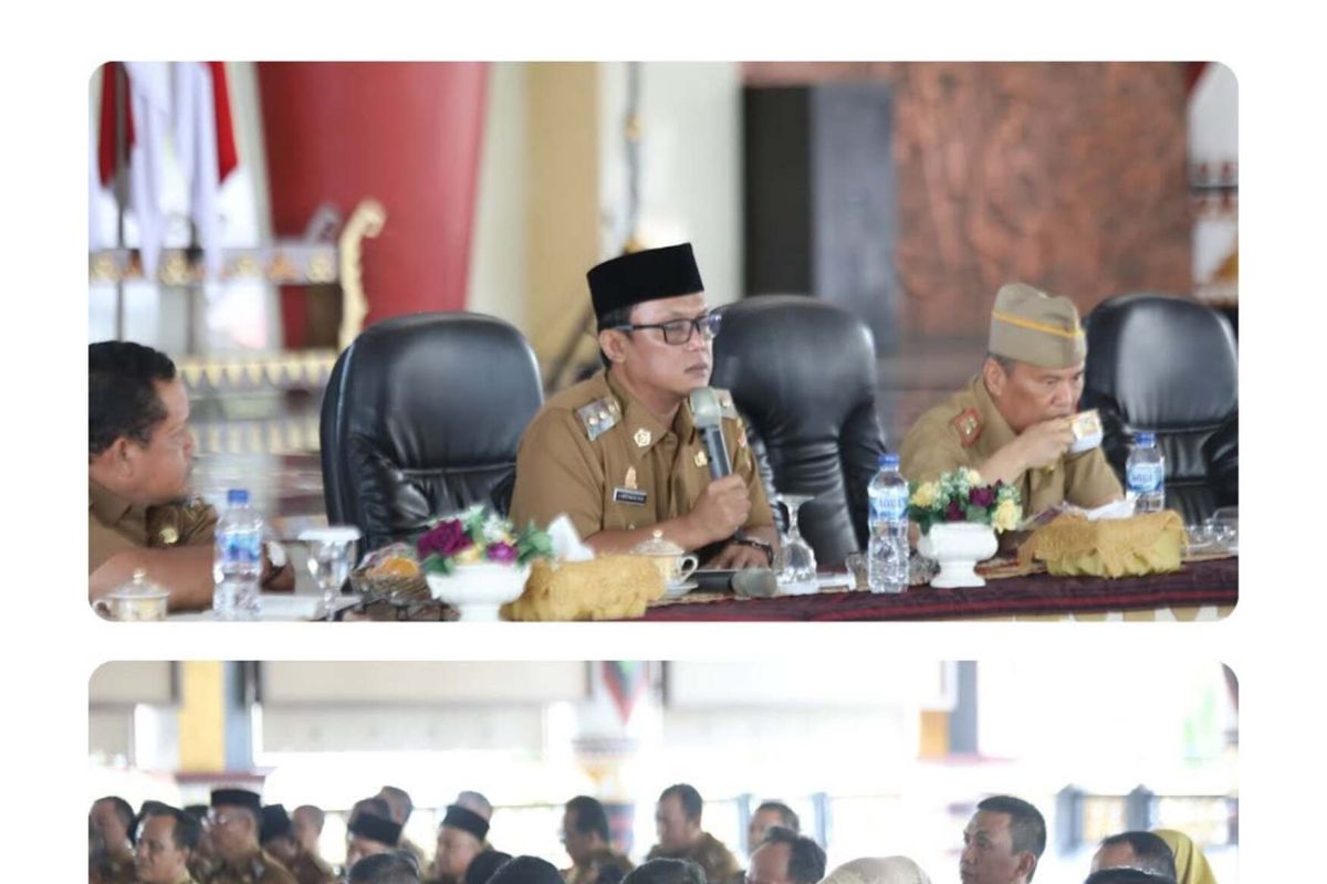 Wabup Lampung Tengah lakukan kegiatan evaluasi serta rencana program 2025