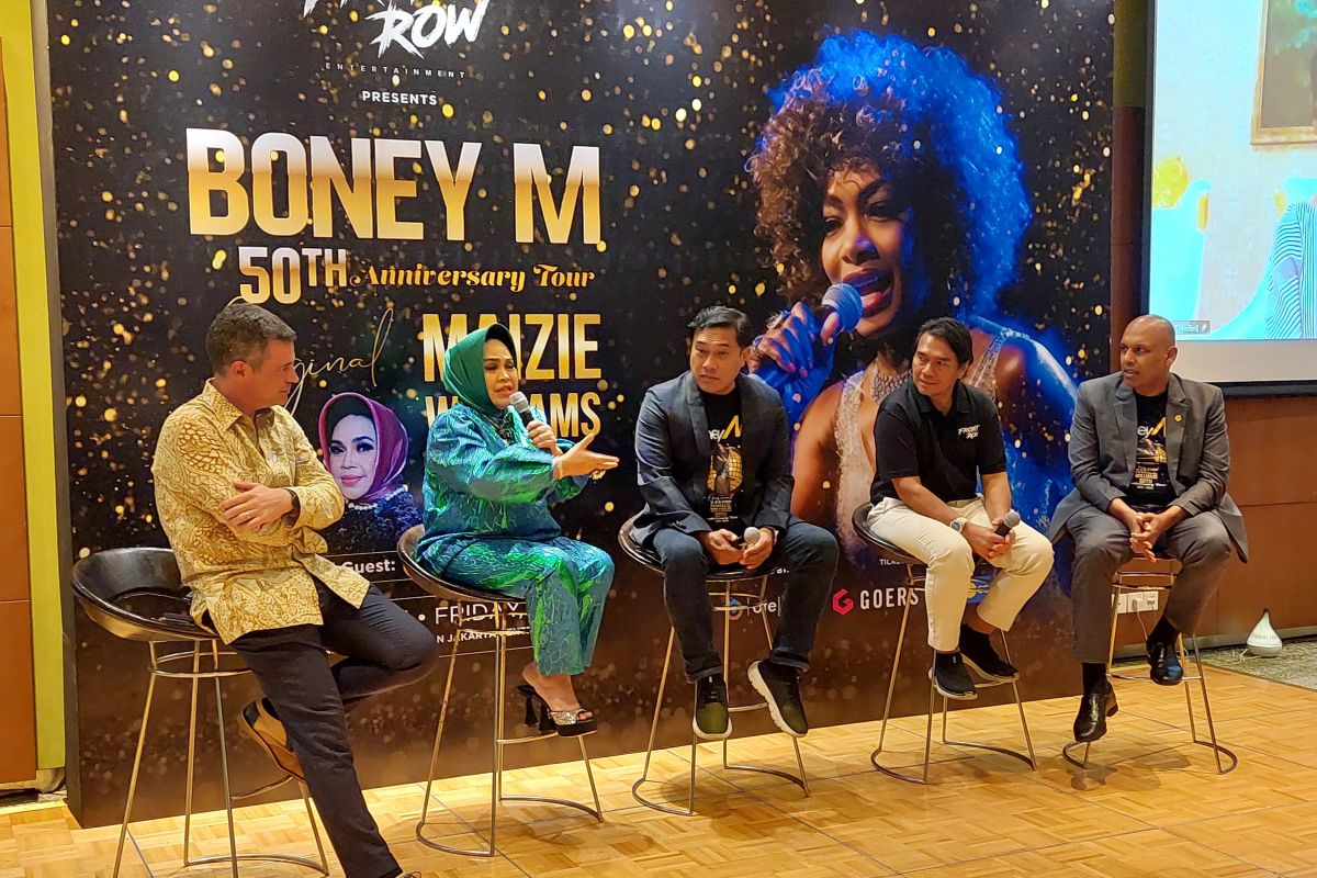 Hetty Koes Endang gabung dalam konser 50 tahun Boney M