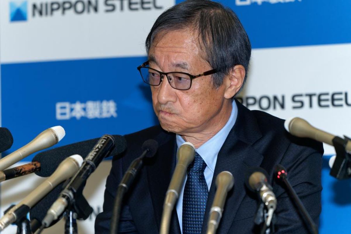 CEO Nippon Steel Jepang sebut tidak akan menyerah akuisisi US Steel