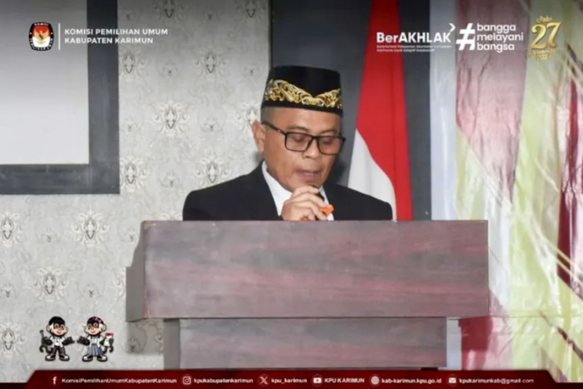 KPU Karimun undang peserta Pilkada 2024 saat penetapan pemenang