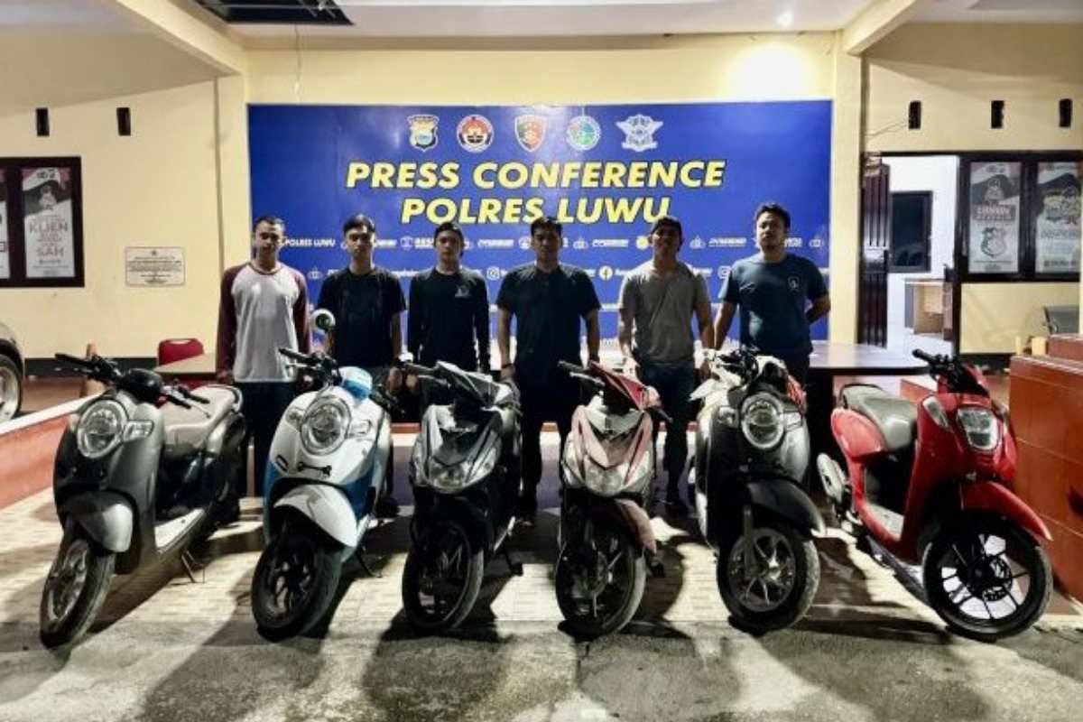 Polres Luwu dan Wajo amankan 27 barang bukti kasus pencurian motor