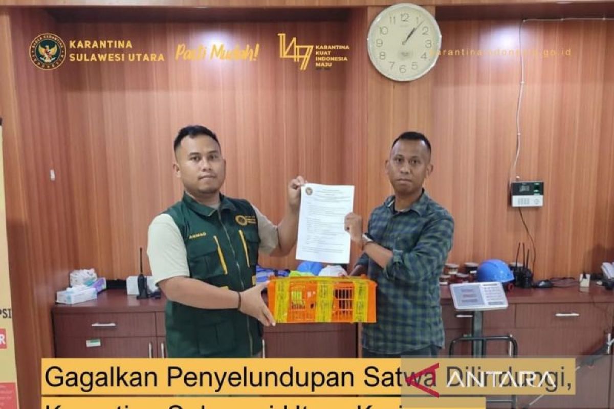 Karantina berhasil gagalkan penyelundupan satwa dilindungi