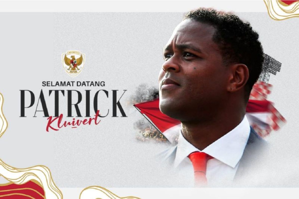 Patrick Kluivert resmi jadi pelatih baru Timnas Indonesia