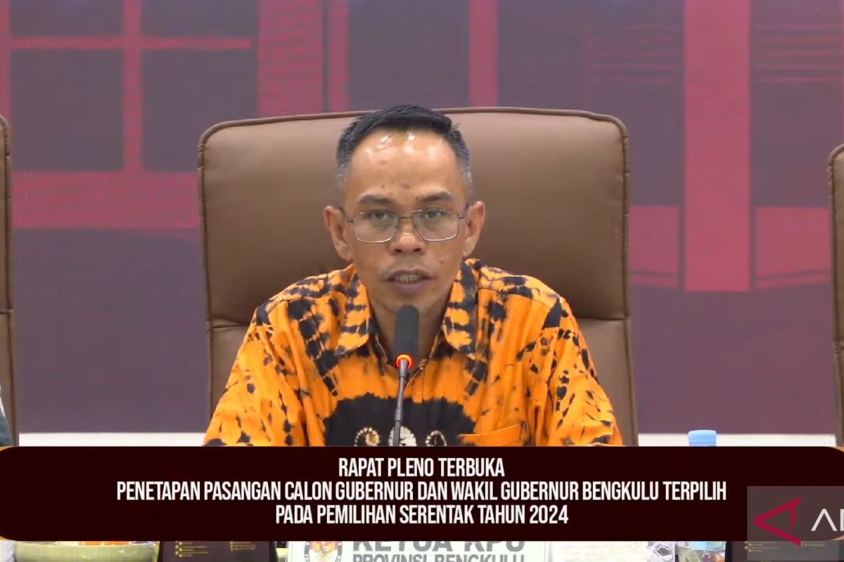 KPU: Bengkulu tercepat unggah Sirekap Pilkada 2024 secara nasional