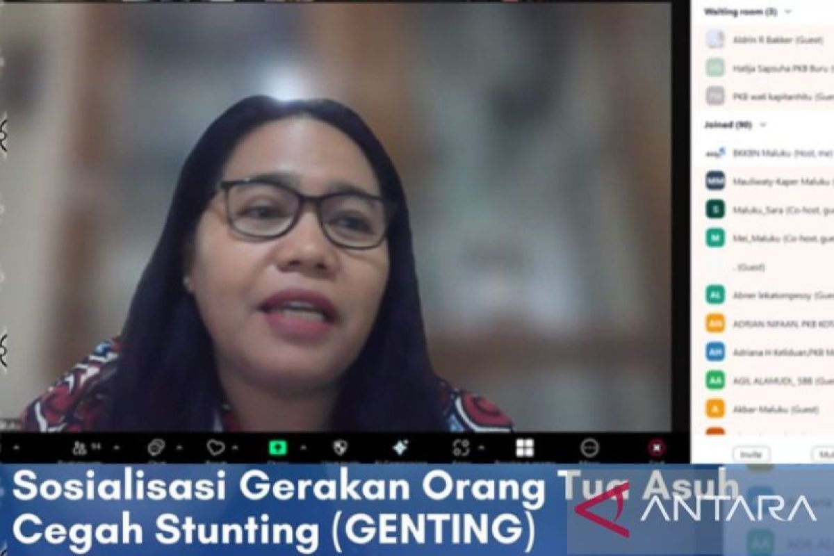 BKKBN ajak semua pihak berperan maksimal atasi stunting lewat program Genting di Maluku