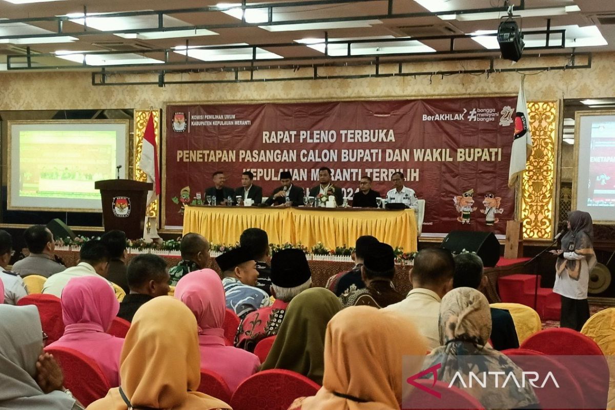 Asmar - Muzamil ditetapkan jadi Bupati dan Wakil Bupati Kepulauan Meranti