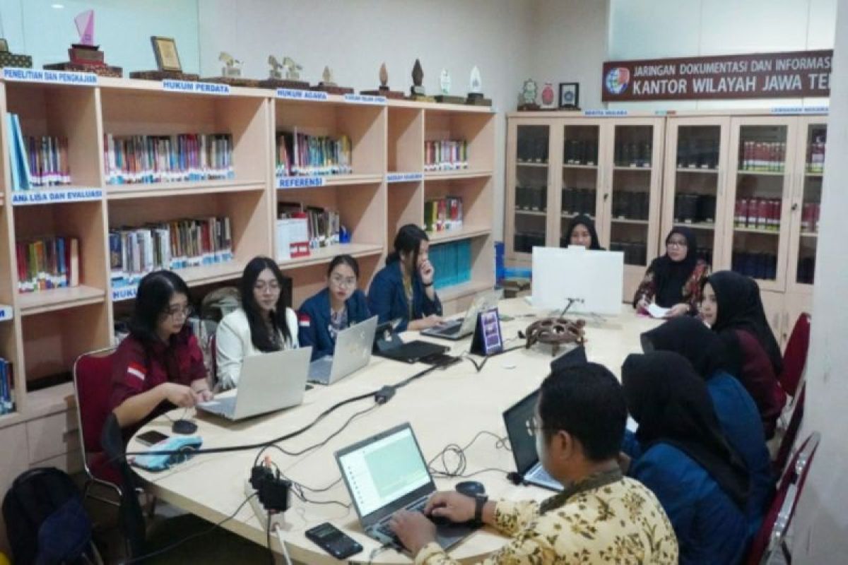 Kemenkum Jateng tingkatkan kompetensi tenaga admin Sidbankum OBH