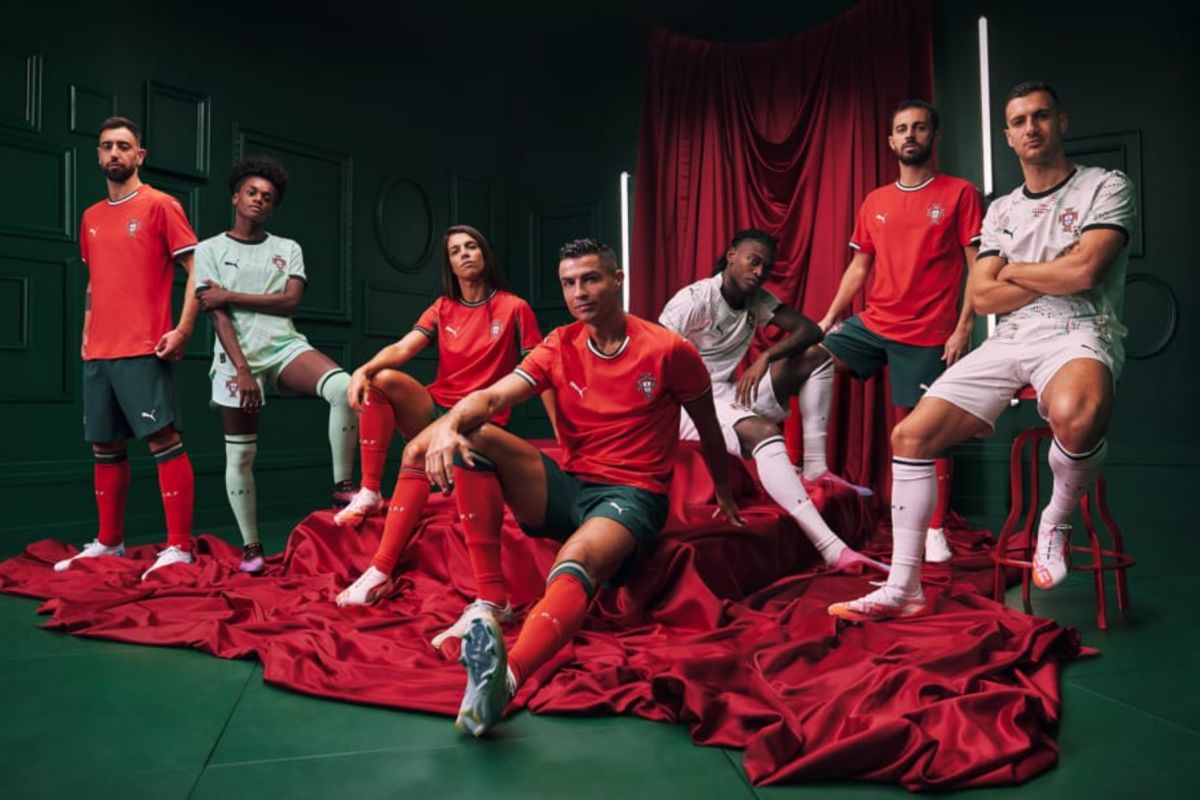 Rilis seragam baru, Puma siap mengukir sejarah bersama timnas Portugal