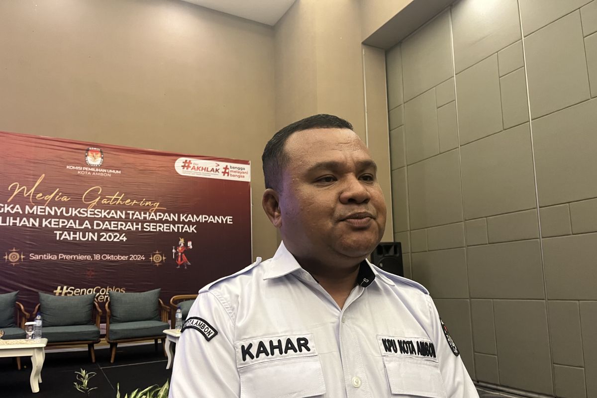 KPU Ambon siapkan alat bukti hadapi sidang sengketa Pilkada 2024