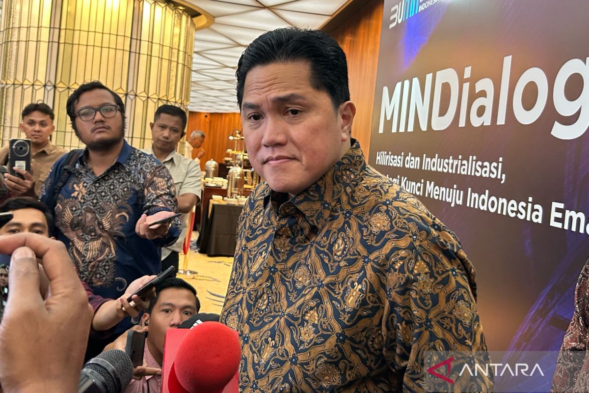 Menteri BUMN Erick Thohir dukung MIND ID untuk IPO