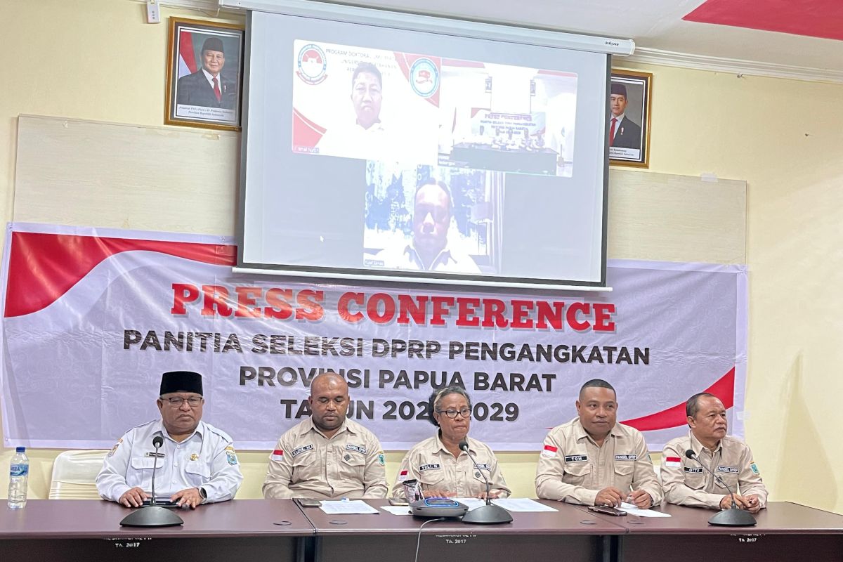 Pansel umumkan 27 nama bakal calon anggota DPR Papua Barat jalur otsus