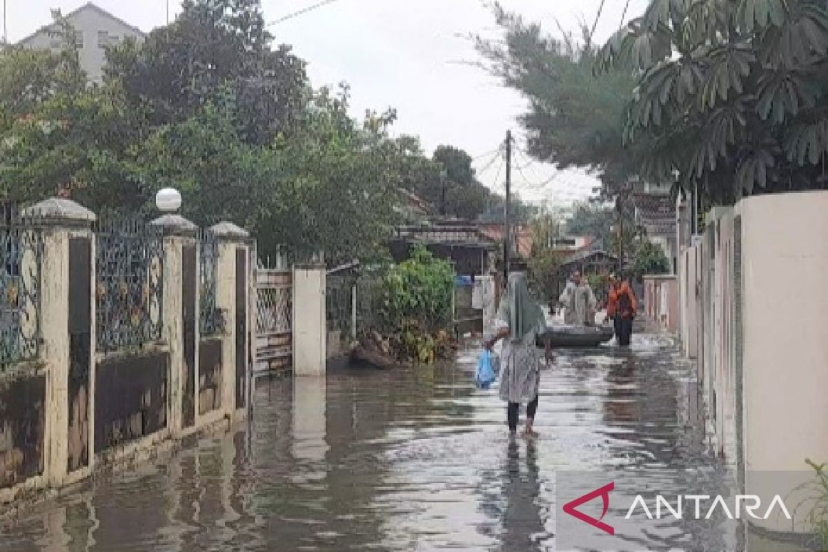 Hujan sejak semalam, sejumlah wilayah di Kota Serang terendam banjir