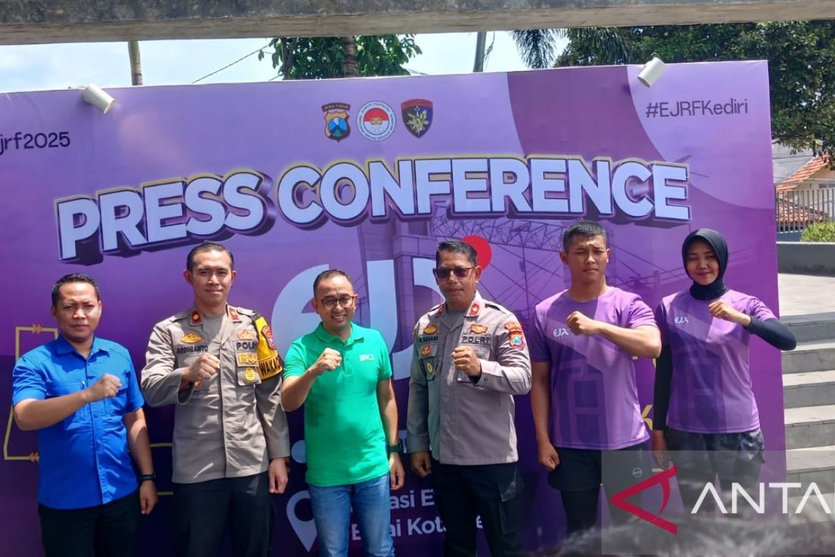 Kediri Jawa Timur jadi tuan rumah East Java Running Fest 2025