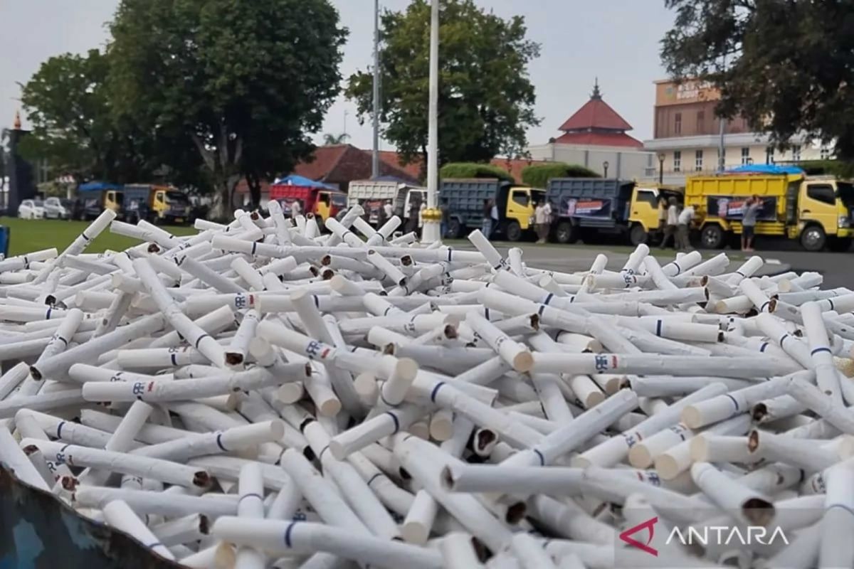 Bea Cukai Malang gagalkan pengiriman 414.920 batang rokok ilegal