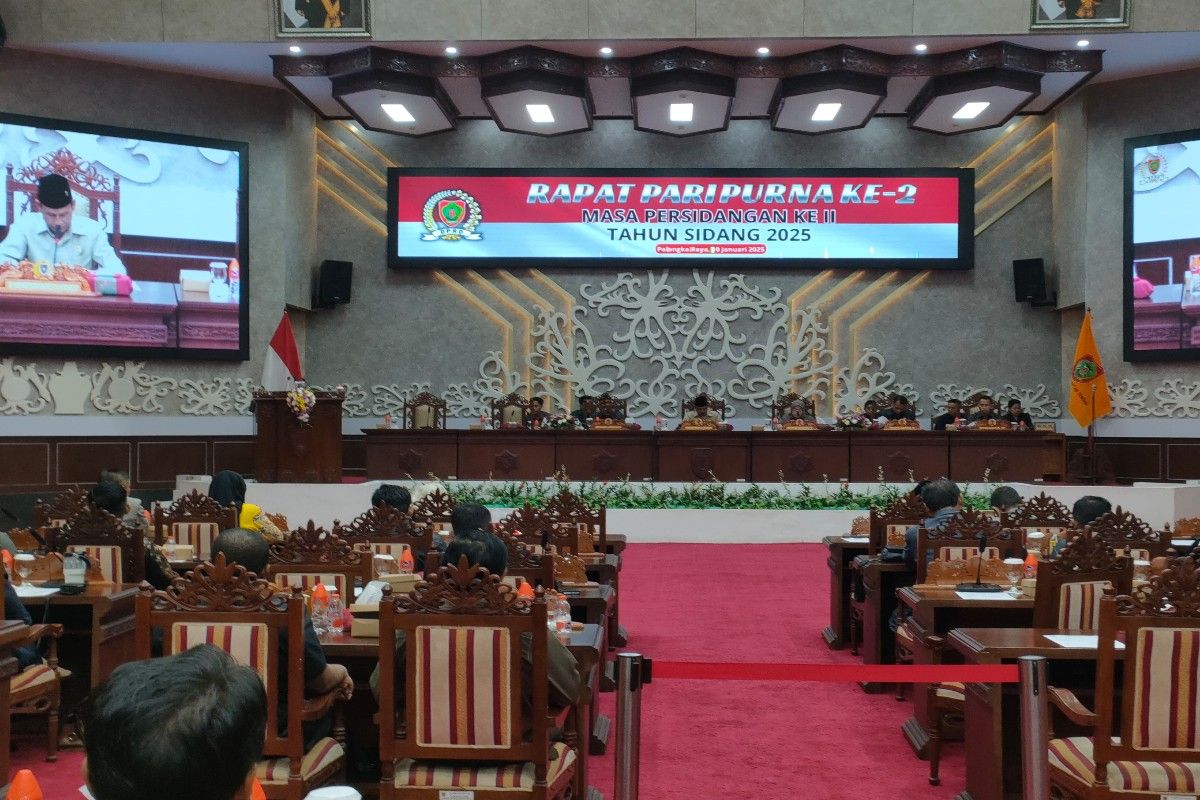 DPRD Kalteng bentuk tiga pansus bahas empat raperda inisiatif