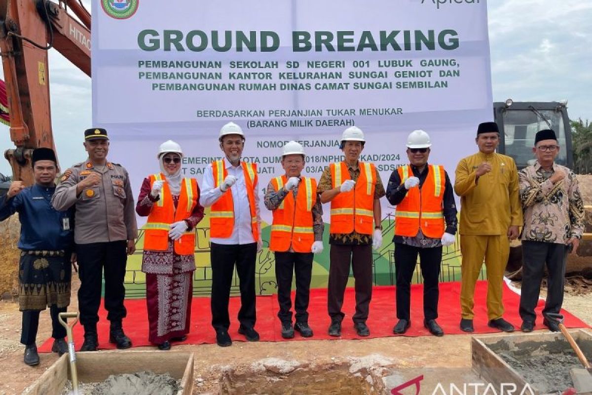 Apical bangun kompleks baru untuk satu-satunya SD di Lubuk Gaung