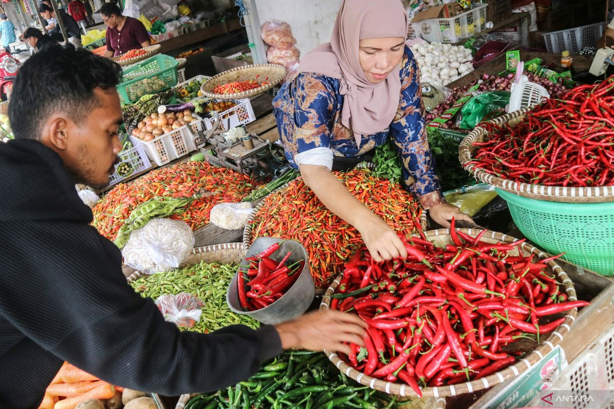 Kenaikan harga pangan di wilayah NTB terkendali