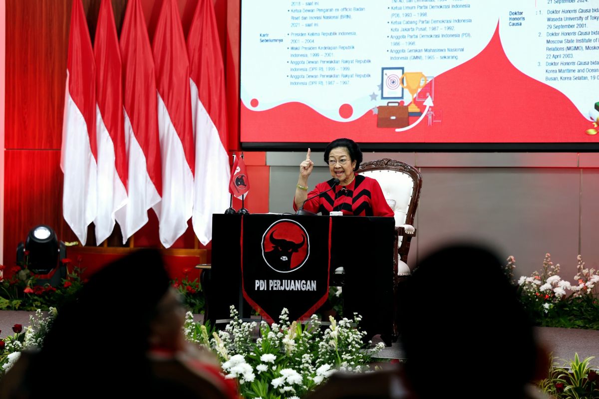 Megawati dan HUT ke-52 PDI Perjuangan