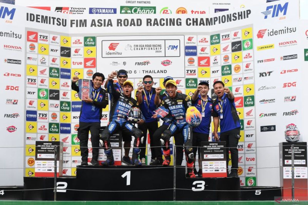 Tim Yamaha Racing Indonesia jadi Runner-up AP250 ARRC 2024