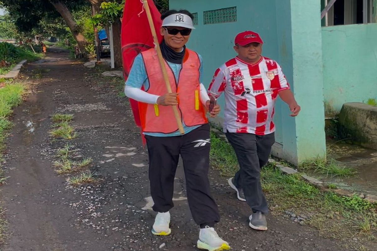 Jalan kaki Jakarta-Boyolali, Didik sampai di Losari Brebes