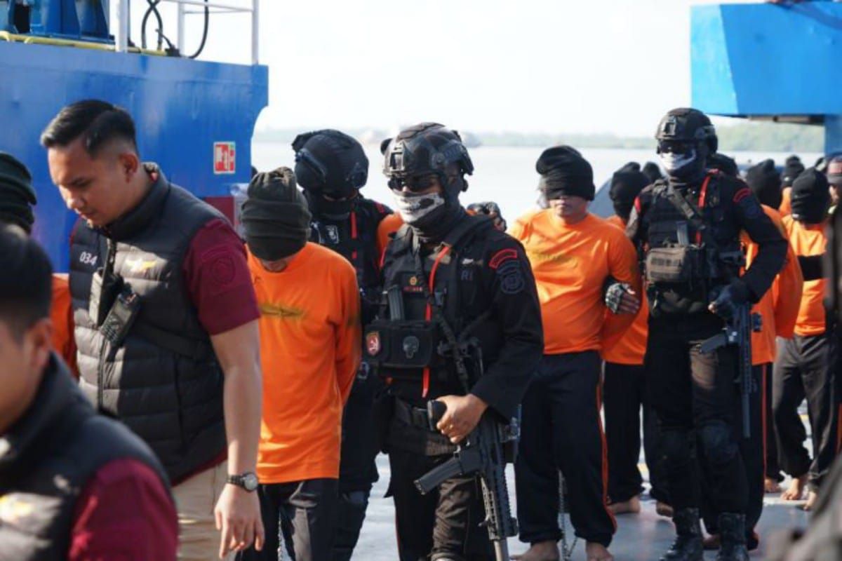 N Sumatra transfers 68 inmates to Nusakambangan prison island in 2024