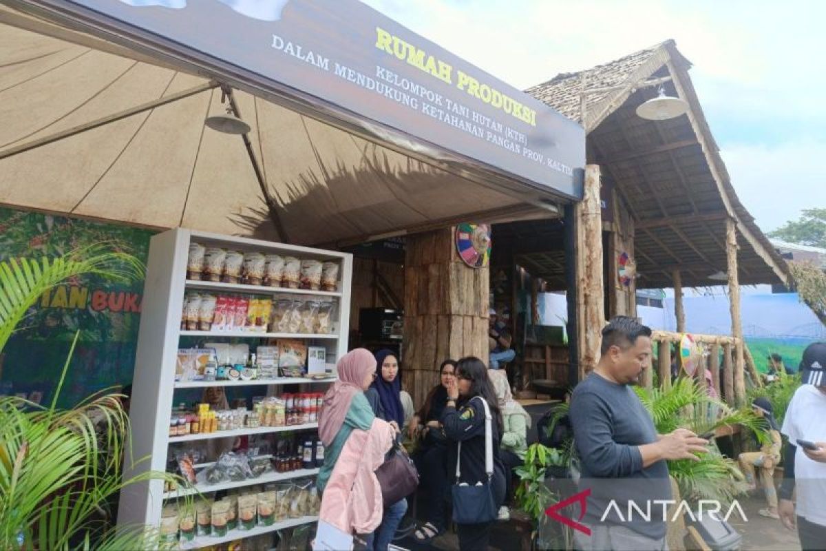 Kelompok tani Kaltim pamerkan produk hilirisasi hutan