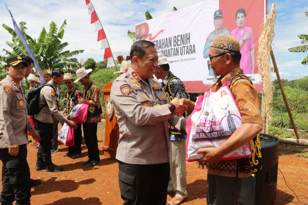 Kapolda Kaltara dorong ketahanan pangan di perbatasan