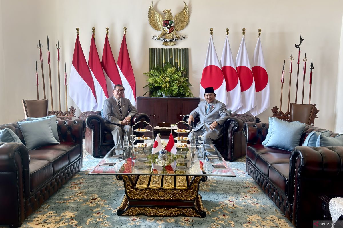 Presiden Prabowo terima PM Jepang di Istana Bogor