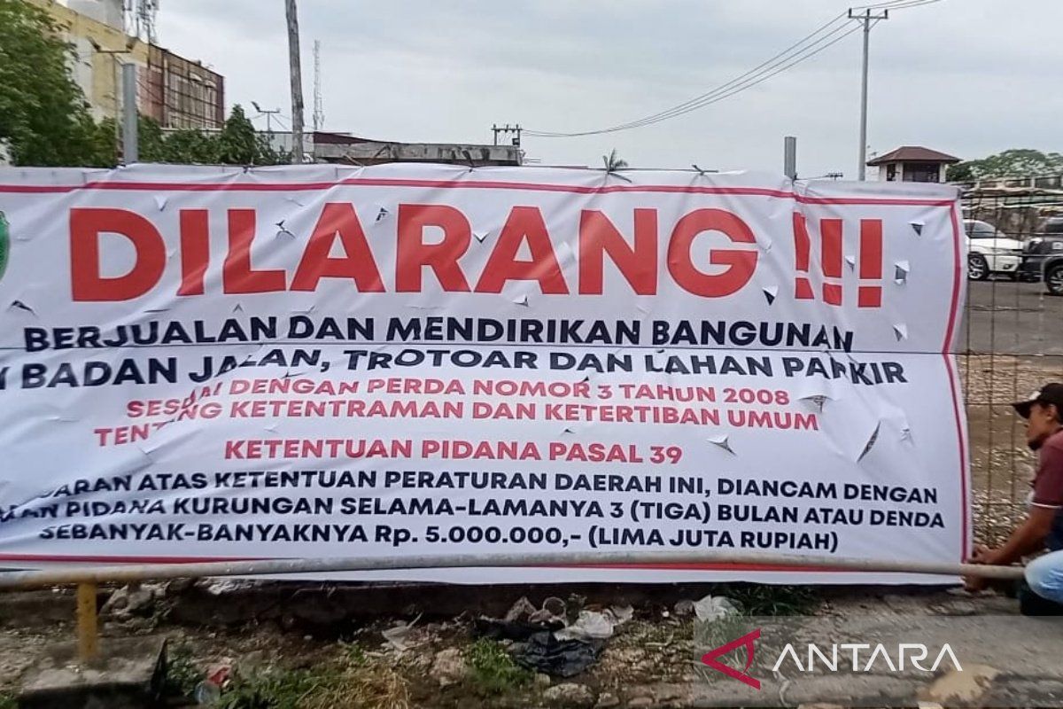 Disperindag Bengkulu larang PKL di sepanjang Jalan KZ Abidin